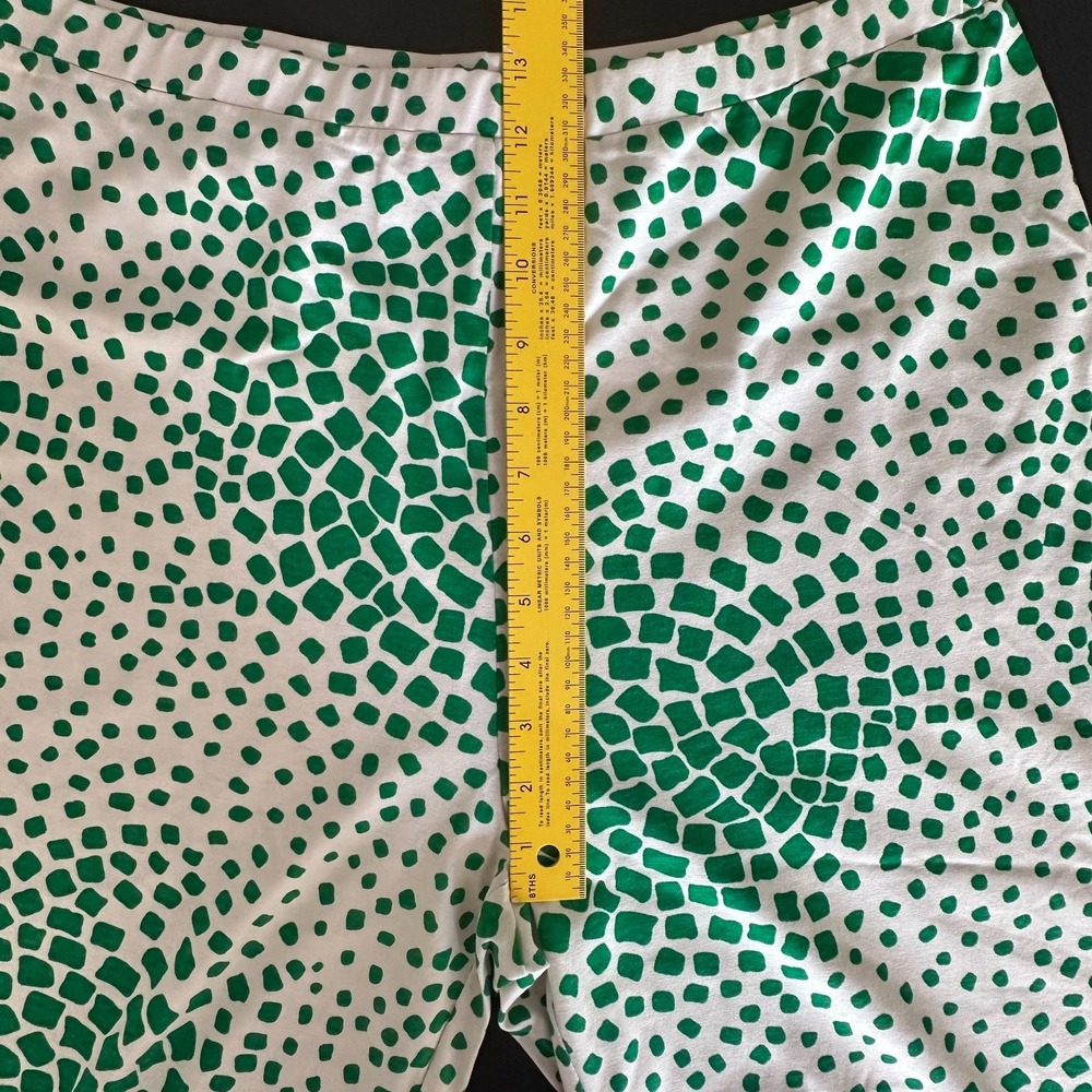 NWT Diane von Furstenberg Cloud Mosaic 'Finn' Silk Blend Pants (L) - Picture 7 of 9